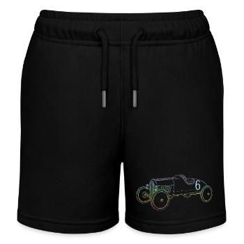 Caisse à savon - Short de jogging enfant bio Stanley/Stella - noir - Devant