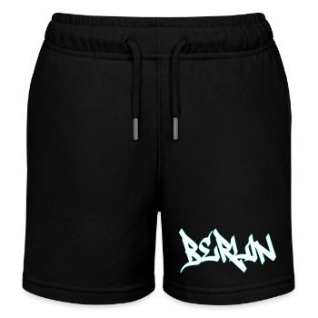 Berlin  - Kinder Organic Joggingshorts Mini Bolter von Stanley/Stella - Schwarz - Vorne