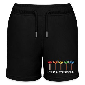 IT-Bereich Informatiker Programmierer IT-Spruch - Kinder Organic Joggingshorts Mini Bolter von Stanley/Stella - Schwarz - Vorne