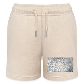 Dandelion, A731876 - Kids Organic Sweat Shorts by Stanley/Stella - soft Ecru - Front