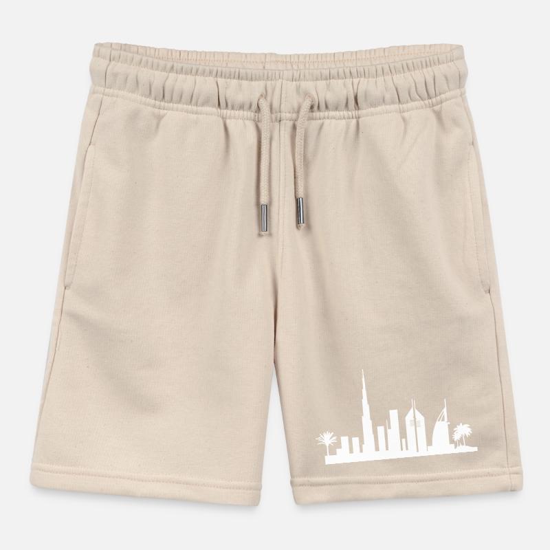 Ligne d’horizon de Dubaï Short de jogging enfant bio Stanley/Stella