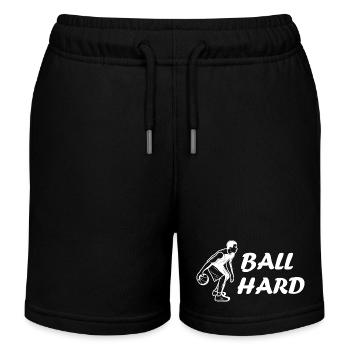 Basketball - Kinder Organic Joggingshorts Mini Bolter von Stanley/Stella - Schwarz - Vorne
