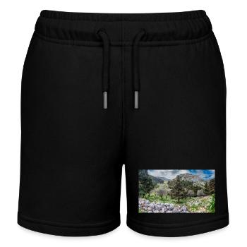 ruines du château médiéval Palio Pyli Kos - Short de jogging enfant bio Stanley/Stella - noir - Devant