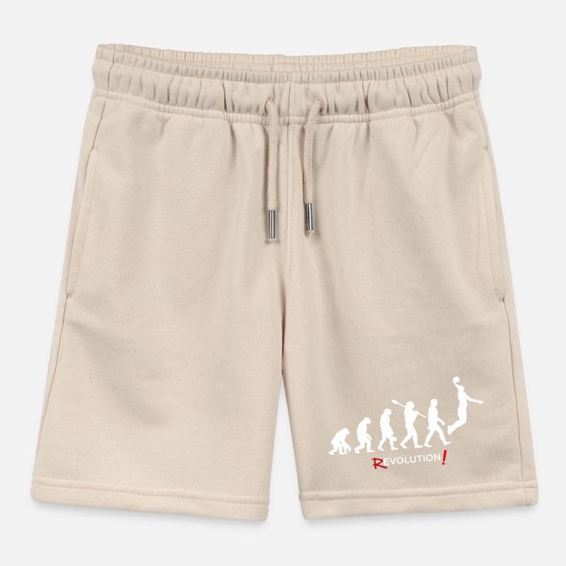 Revolution - Evolution Man with Fun Twist 2 Kinder Organic Joggingshorts Mini Bolter von Stanley/Stella