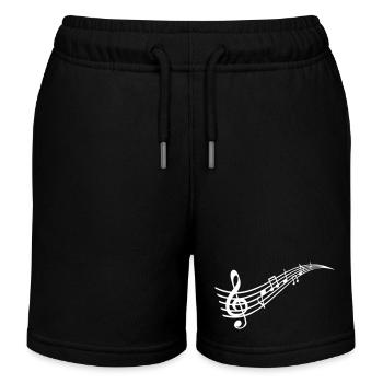 Notation - Short de jogging enfant bio Stanley/Stella - noir - Devant