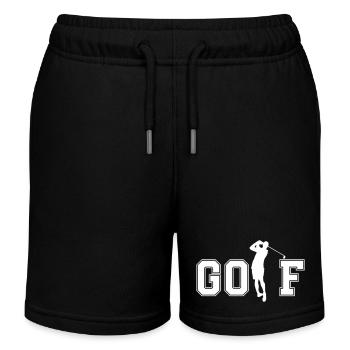 golfe - Short de jogging enfant bio Stanley/Stella - noir - Devant