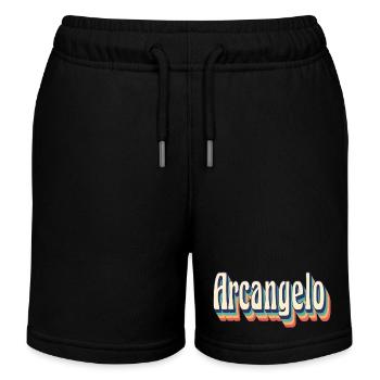 Vintage rétro archange T-Shirt cadeau T-Shirt - Short de jogging enfant bio Stanley/Stella - noir - Devant