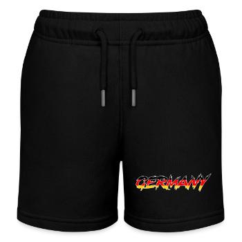 Germany - Kinder Organic Joggingshorts Mini Bolter von Stanley/Stella - Schwarz - Vorne