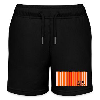 Reizüberflutung Überreizt - Kinder Organic Joggingshorts Mini Bolter von Stanley/Stella - Schwarz - Vorne