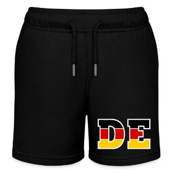 Allemagne - Short de jogging enfant bio Stanley/Stella - noir - Devant