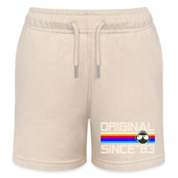 Since 83 - Kids Organic Sweat Shorts by Stanley/Stella - soft Ecru - Front