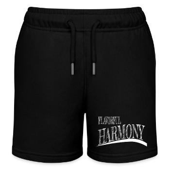 Creating Unity Culinary Joy Gift Idea - Kids Organic Sweat Shorts by Stanley/Stella - black - Front