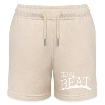 geek quote joke statement timeless fashion - Kinder Organic Joggingshorts Mini Bolter von Stanley/Stella - Natur - Vorne