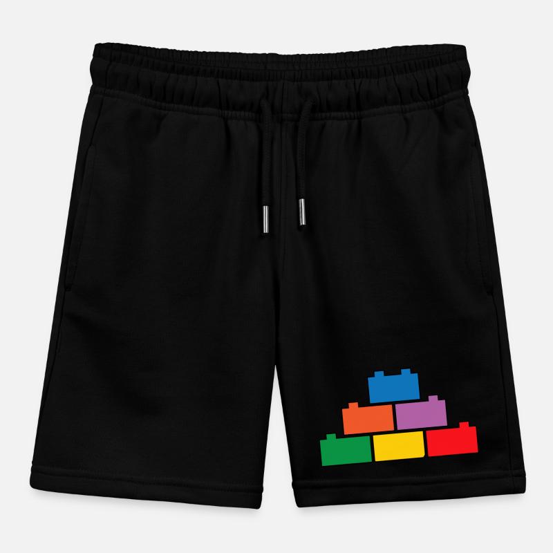 Constructeur de briques Jouets Blocs Blocs de serrage Briques Short de jogging enfant bio Stanley/Stella