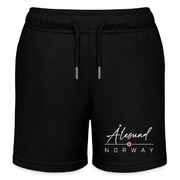 Norvège - Alesund - Norvège - Norvège - Short de jogging enfant bio Stanley/Stella - noir - Devant