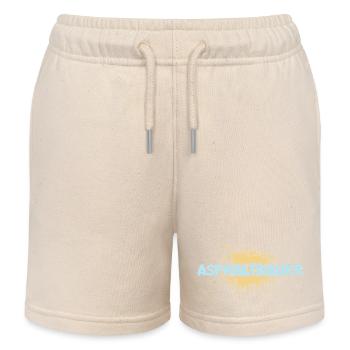 Asphaltbauer als Job - Kinder Organic Joggingshorts Mini Bolter von Stanley/Stella - Natur - Vorne