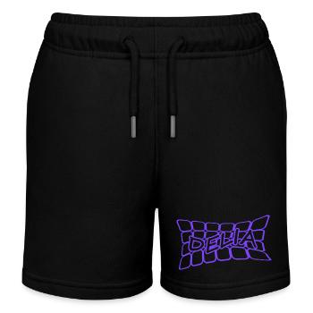 Name: Delia - Kids Organic Sweat Shorts by Stanley/Stella - black - Front