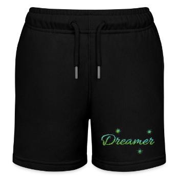 Rêveur - Short de jogging enfant bio Stanley/Stella - noir - Devant