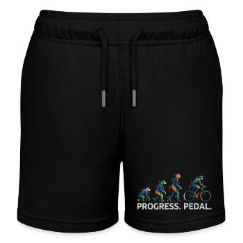 Évolution de la pédale Progress - Short de jogging enfant bio Stanley/Stella - noir - Devant