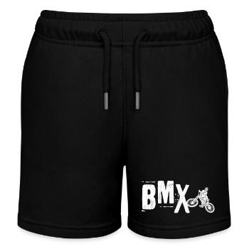 BMX Lifestyle - Kinder Organic Joggingshorts Mini Bolter von Stanley/Stella - Schwarz - Vorne