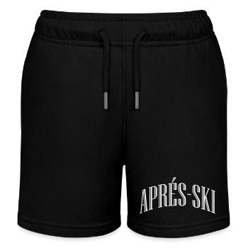 Lettrage après-ski - Short de jogging enfant bio Stanley/Stella - noir - Devant