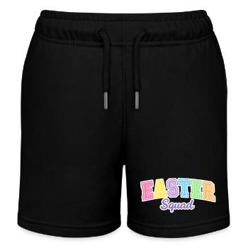 Easter Squad Egg Hunt - Kinder Organic Joggingshorts Mini Bolter von Stanley/Stella - Schwarz - Vorne