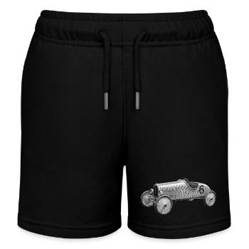 Véhicule pour enfants - Short de jogging enfant bio Stanley/Stella - noir - Devant