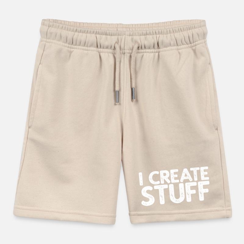 I Create Stuff Kinder Organic Joggingshorts Mini Bolter von Stanley/Stella