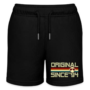 Since 94 - Short de jogging enfant bio Stanley/Stella - noir - Devant