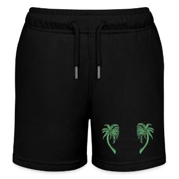Ich brauche Urlaub - Kinder Organic Joggingshorts Mini Bolter von Stanley/Stella - Schwarz - Vorne