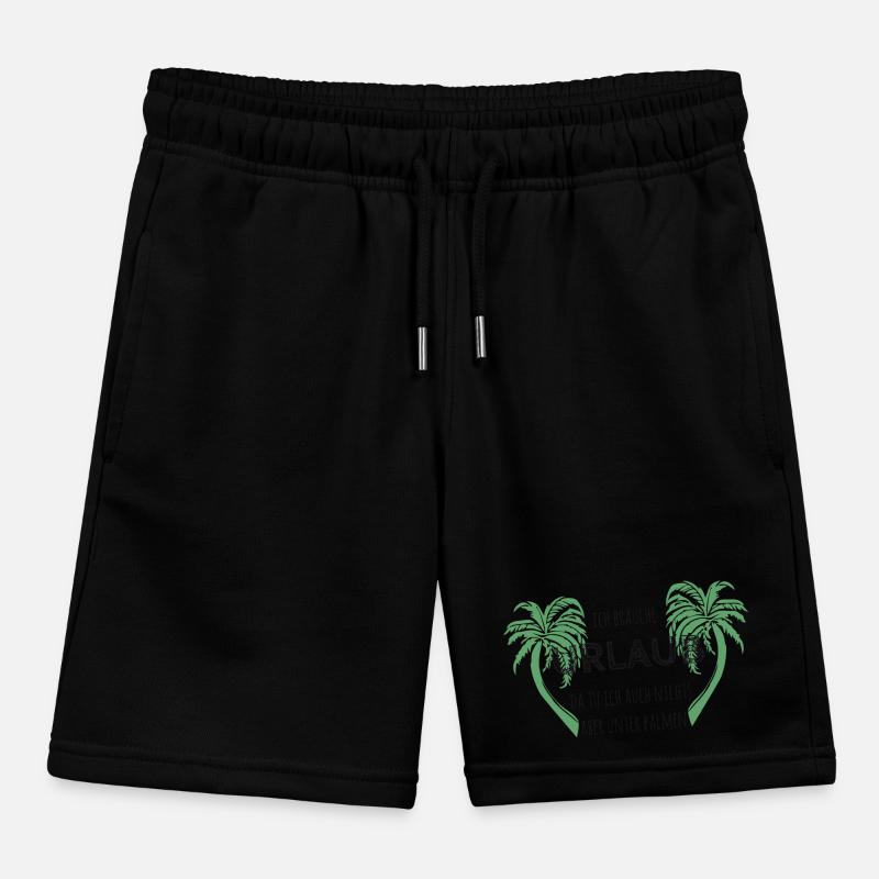 I need a vacation Kids Organic Sweat Shorts by Stanley/Stella