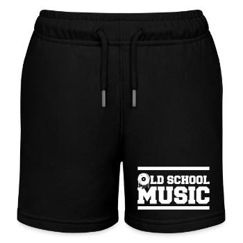 Old School Music - Kinder Organic Joggingshorts Mini Bolter von Stanley/Stella - Schwarz - Vorne