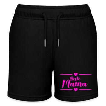 Meilleure maman - Short de jogging enfant bio Stanley/Stella - noir - Devant