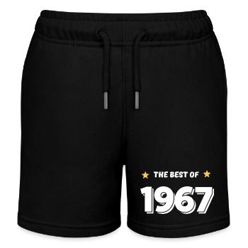 Best of 1967 - Short de jogging enfant bio Stanley/Stella - noir - Devant