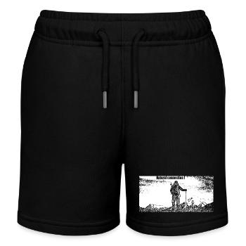 Run and run again - Short de jogging enfant bio Stanley/Stella - noir - Devant