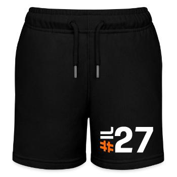 IL27-KARTON - Kinder Organic Joggingshorts Mini Bolter von Stanley/Stella - Schwarz - Vorne