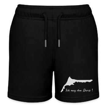 Ich mag den Darss -Meine Halbinsel ! - Kinder Organic Joggingshorts Mini Bolter von Stanley/Stella - Schwarz - Vorne