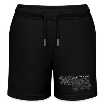 Outdoor - Kids Organic Sweat Shorts by Stanley/Stella - black - Front