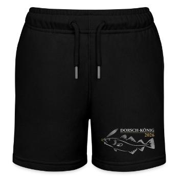 Roi de la Morue 2026 - Short de jogging enfant bio Stanley/Stella - noir - Devant