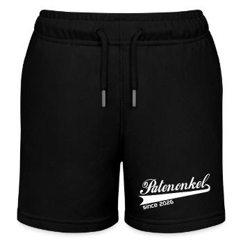 Godfather 2026, Godfather Socks, Pillow, Hat - Kids Organic Sweat Shorts by Stanley/Stella - black - Front