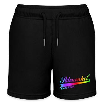 Godfather 2026, Godfather Hoodie, Bag, Shirt - Kids Organic Sweat Shorts by Stanley/Stella - black - Front