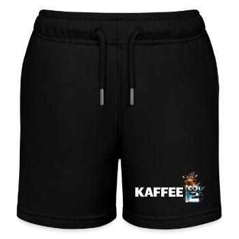 Mascotte du café Splash - Short de jogging enfant bio Stanley/Stella - noir - Devant