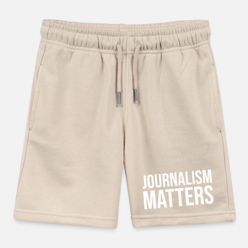 Le journalisme compte Short de jogging enfant bio Stanley/Stella