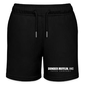 dunder mifflin Quote Graphic Bestsellers - Kids Organic Sweat Shorts by Stanley/Stella - black - Front