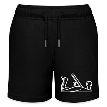 Planer Design Charpentier Charpentier - Short de jogging enfant bio Stanley/Stella - noir - Devant