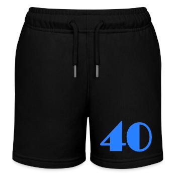 40 JAHRE. 40-jähriges Jubiläum. GEBURTSTAG 40 JAHRE. 40 - Kinder Organic Joggingshorts Mini Bolter von Stanley/Stella - Schwarz - Vorne