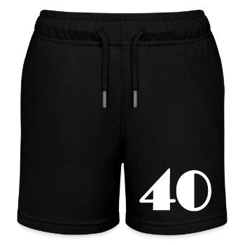 40 JAHRE. 40-jähriges Jubiläum. GEBURTSTAG 40 JAHRE. 40 - Kinder Organic Joggingshorts Mini Bolter von Stanley/Stella - Schwarz - Vorne