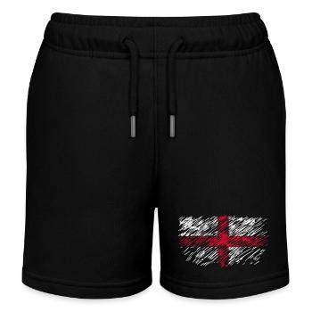 England - Kinder Organic Joggingshorts Mini Bolter von Stanley/Stella - Schwarz - Vorne