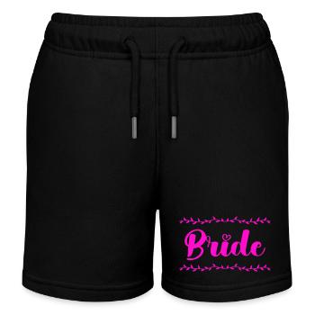 mariée - Short de jogging enfant bio Stanley/Stella - noir - Devant
