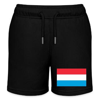 Luxemburg - Kinder Organic Joggingshorts Mini Bolter von Stanley/Stella - Schwarz - Vorne